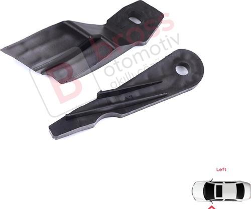 Ford Transit MK8 V363 2013-2024 BK31-13W030-BG İçin Sol Ön Far Ayak Tamir Seti