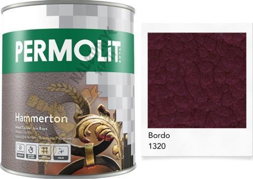 Hammerton Dekoratif Metal Boyası BORDO 0.65 Lt.