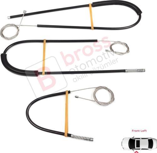 Land Rover Range Rover Sport MK2 L494 2013-2022 LR077816 İçin Ön Sol Kapı Cam Kriko Tamir Seti