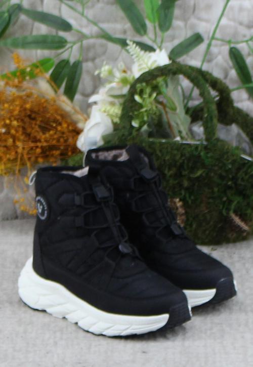 943.F24K.465 Vaca Siyah Rahat Hafif Erkek Çocuk Bot