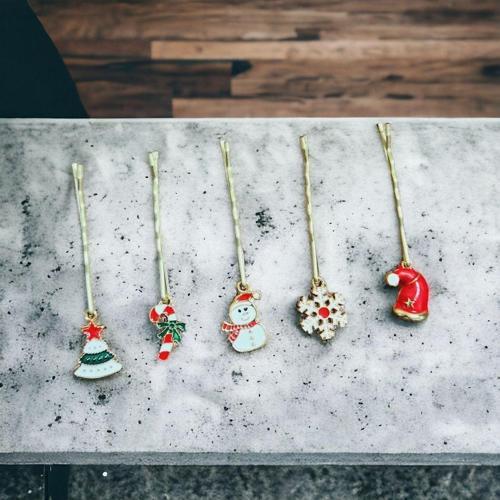Yılbaşı Temalı Tel Toka - Noel Tokası