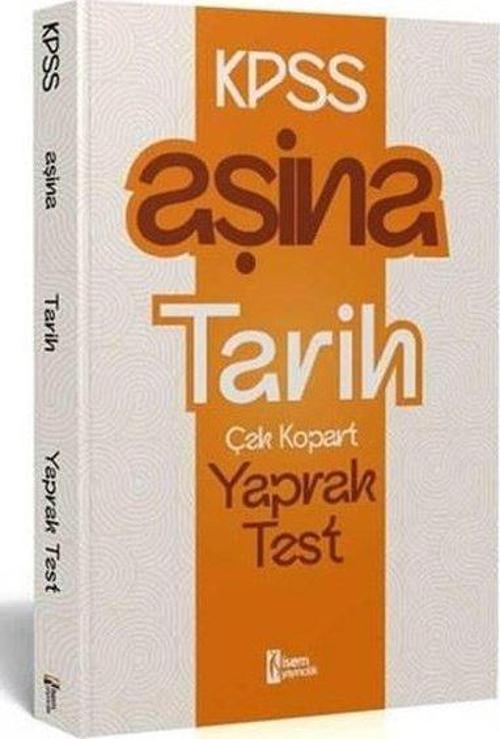 KPSS Aşina Tarih Çek Kopart Yaprak Test