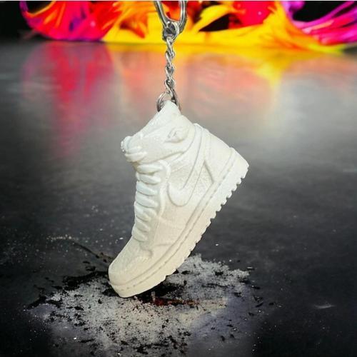 Nike Jordan Ayakkabı Anahtarlık Beyaz