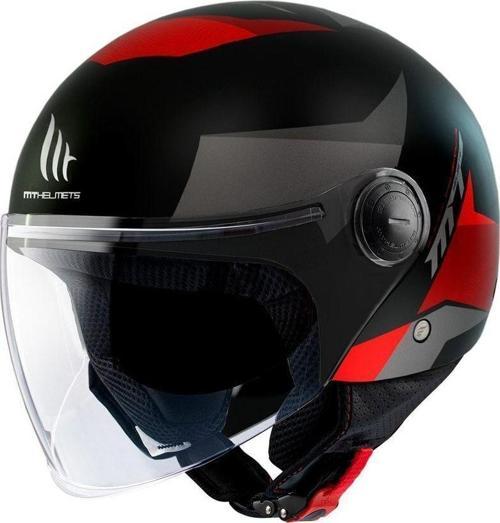 Kask Mt Street Poke B5 Mat Kırmızı