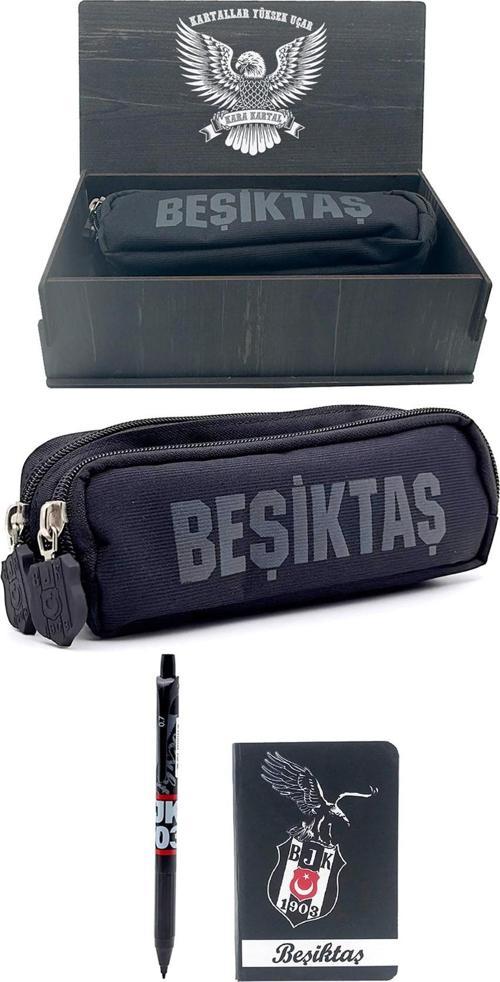 Orijinal Kalemlik Set 2 Bölmeli Kalem Kutusu Ahşap Kutulu 2li Kırtasiye Hediye Set
