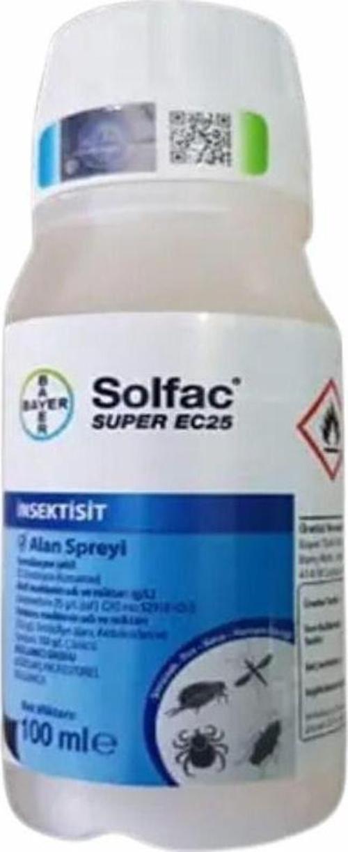 Solfac Süper Ec25 Sinek Sivrisinek Uçan Haşereler Pire,Bit Kene
