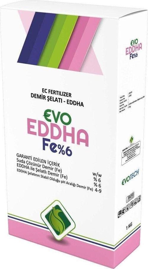 Tarım Evo Eddha Şelatlı Ferro %6 Demir Gübresi ( İz Element) 1 Kg