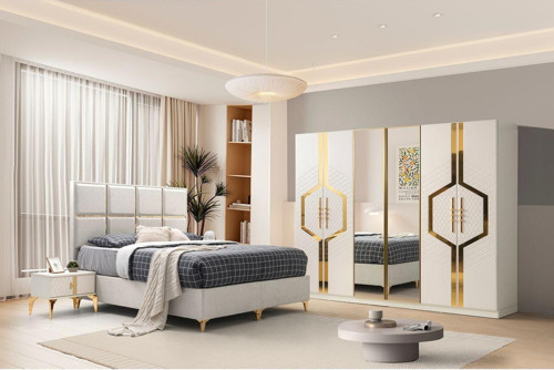 Avm 24 Bummer %100 Mdf - Solid Bazalı - Yatak Odası Takımı - Aytaşı