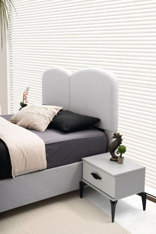 Avm 24 Lova %100 Mdf Komodin Gri