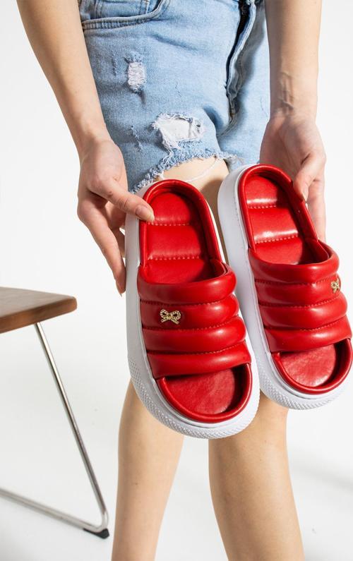 LOTUS Kadın Terlik Dış Mekan ve Ev Terliği Havuz Deniz Terliği