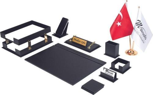 Liya Sümen Takımı 12 Parça Siyah
