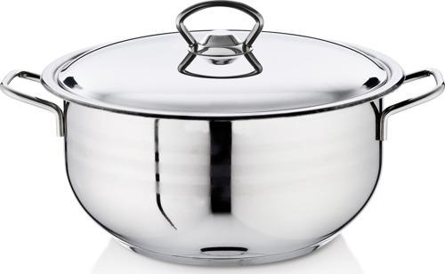 Bestinox 18x10 cm Tel Kulplu Çelik Kapaklı Çelik Derin Tencere-2 Litre