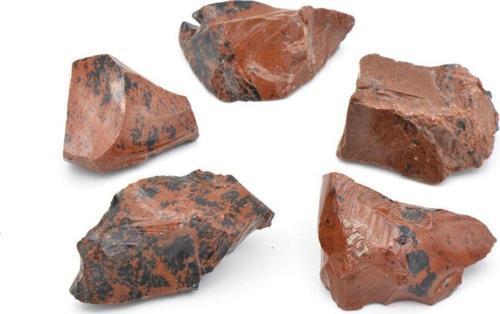 Hakiki Doğal Mahogany Obsidyen Taşı Kaya Parçası