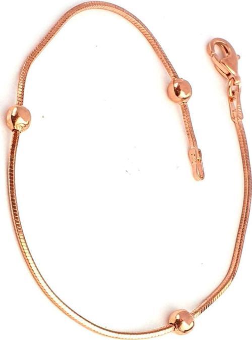 925 ayar Gümüş Rose Zincir Bileklik