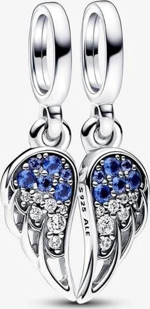 Işıltılı Ayrılabilir Melek Kanatları Sallantılı Charm 792821C01