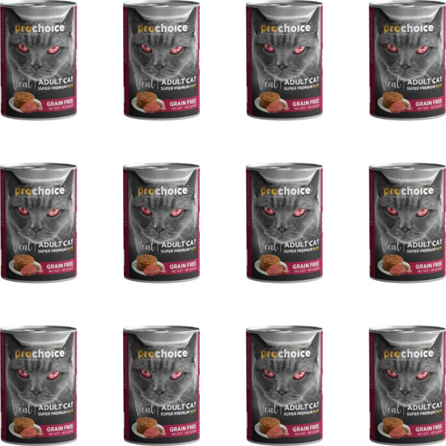 Dana Etli Yetişkin Kedi Konservesi 400 Gr (12 Adet)