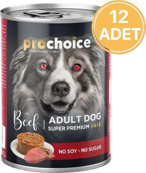 Sığır Etli Ezme Konserve Köpek Maması 400 Gr (12 Adet)