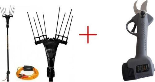 SP555 Zeytin Hasat Makinesı + Datsu Akülü Budama Makas Set