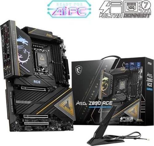 Meg Z890 Ace Ddr5 9200mhz 1xhdmı 5xm.2 Atx 1851p (ıntel Ultra Processors Serıes 2)