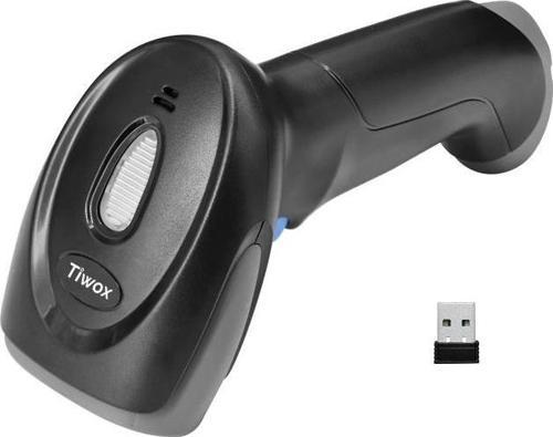 Tıwox Vsk-227 1d Lazer Kablosuz Barkod Okuyucu Batarya + Mını Usb Dongle