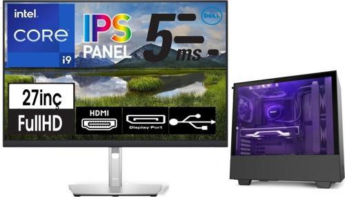 Airfly X6 Pro Intel Core I9 14900K 128GB Ddr5 Ram 4tb Nvme M.2 SSD 16GB RTXA4000 Freedos Full Hd 27" Pivot IPS Monitör Masaüstü Bilgisayar ZET666501616