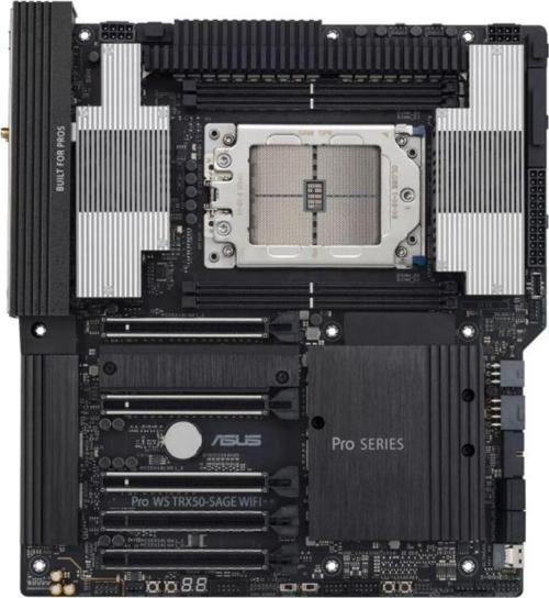 Pro Ws Trx50-Sage Wıfı Amd Trx50 Str5 Ddr5 8000 3X M2 Usb3.2 Wifi 7 + Bt 10Gbit + 2.5Gbit Lan C