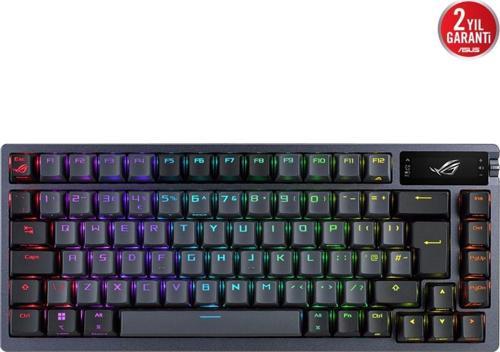 ROG Azoth Siyah RGB %75 TKL NX Switch Kablolu/Kablosuz Mekanik Oyuncu Klavyesi