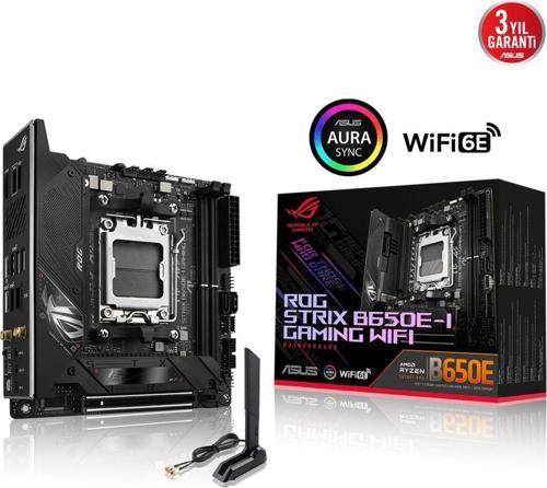 Rog Strix B650E-I Gaming Wıfı Ddr5 Am5 Mini-Itx Anakart