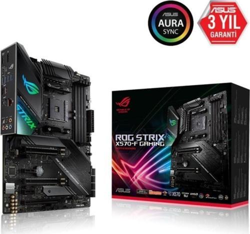 Rog Strıx X570-F Gamıng X570 Ddr4 Hdmı Dp M.2 Atx Am4