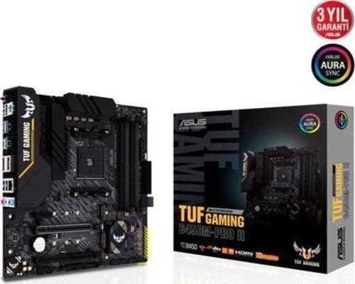 Tuf B450M-Pro Iı Bios Flashback Gaming Amd B450 Am4 Ddr4 4400 Matx Anakart