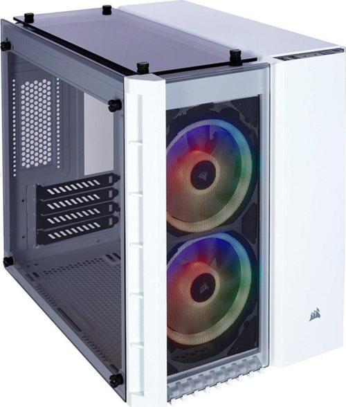 Crystal 280X Rgb Temperli Cam Matx Beyaz Bilgisayar Kasası
