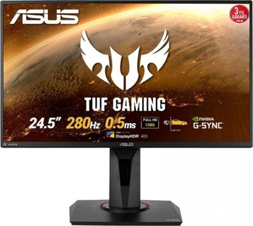 Tuf Gaming Vg258Qm 24.5" 280Hz 0.5Ms G-Sync Full Hd Monitör