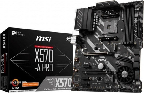 X570-A Pro Amd X570 Soket Am4 Ddr4 4400Mhz 2Xm.2 Atx Anakart