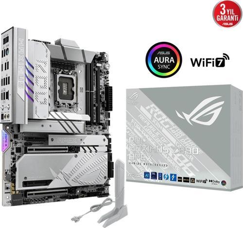 Us Rog Z890 Apex Ddr5 6Xm2 Usb3.2 Wıfı7 Rgb Lan Atx