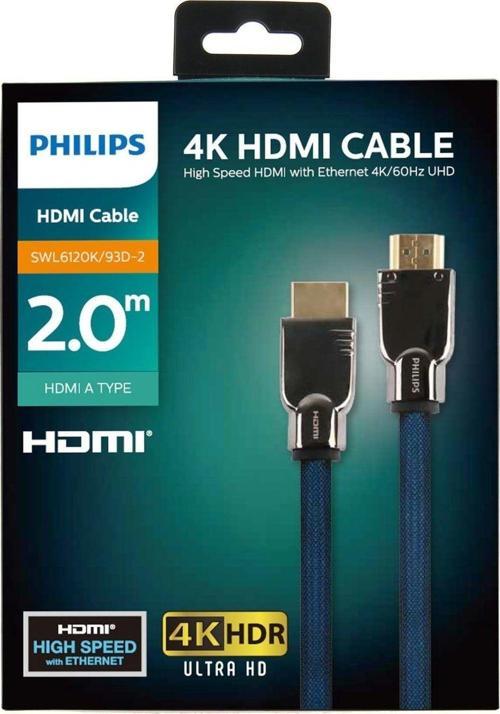 2 Metre Hdmı Kablo Altın Uçlu 4K Hdr Ultra Hd Swl6120K Modern Tasarım 431550