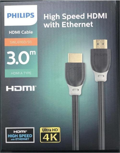 3 Metre Hdmı Kablo Altın Uçlu 4K Ultra Hd Kablo Swl6116D
