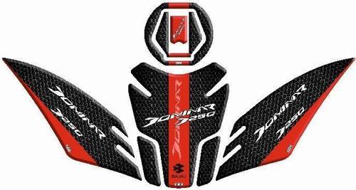 Dominar 250 2020 - 2024 Uyumlu Tank Pad Set 007