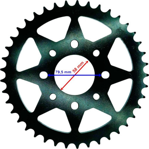 Arka Dişli 520-41T İç 58X8 Delik Ktm Duke 200(2011-2014)