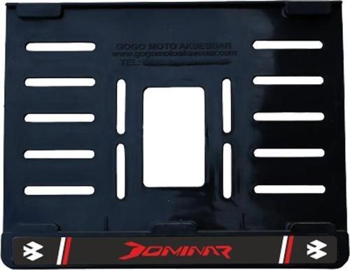 Dominar Uyumlu 1 Plastik (15X24 Cm) Kırılmaz Plakalık