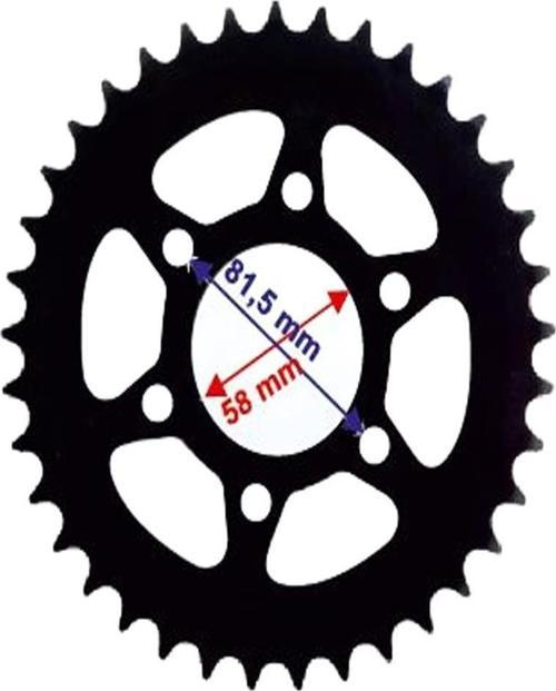 Pulsar Ns 200 Arka Dişli 520-37T İç 58 Mm Öm