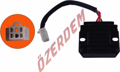 Cub Regülatör 4 Kablo Dişi Soket 503-113