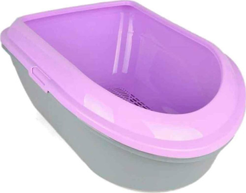 Amazon Açık Elekli Kedi Tuvaleti Pembe