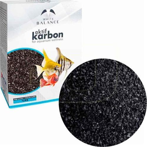 White Balance Aktif Karbon Akvaryum Filtre Malzemesi 400 Gr