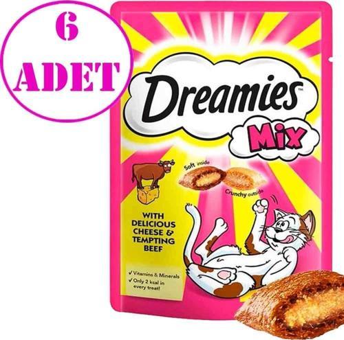 Kedi Ödül Mix Sığır Etli Ve Peynirli 60 gr 6 AD