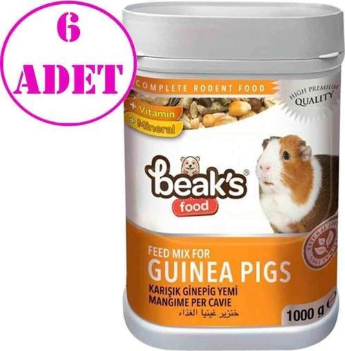 Karışık Guinea Pig Yemi 1000 gr 6 AD