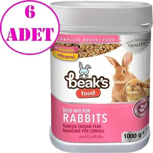 Karışık Tavşan Yemi 1000 gr 6 AD