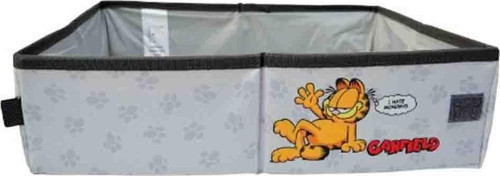 Garfield Katlanabilir Seyahat Kedi Tuvaleti Gri