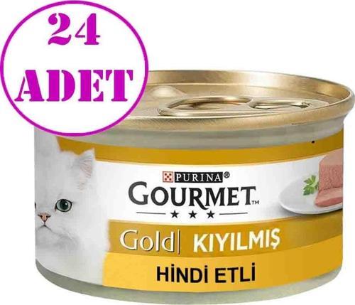 Proplan Gourmet Kıyılmış Hindili Kedi Konservesi 85 Gr 24 Ad