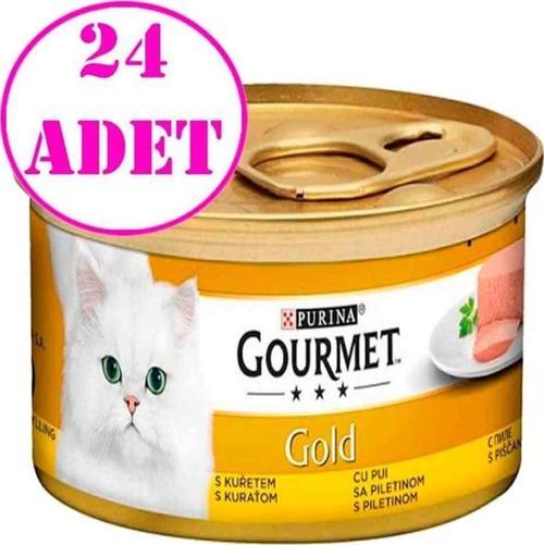 Proplan Gourmet Kıyılmış Tavuklu Kedi Konservesi 85 Gr 24 Ad