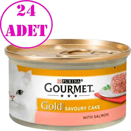 ProPlan Gourmet Parça Somonlu Kedi Konservesi 85 Gr 24 AD